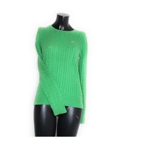 Lilly Pulitzer Crew Neck Cable Knit Sweater